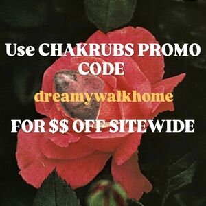 🆕 CHAKRUBS SITE WIDE PROMO CODE